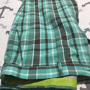 Louis Raphael plaid golf shorts from Nordstrom’s